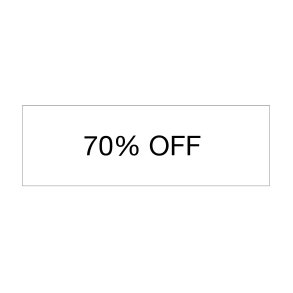 70% OFF