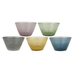 Ib Laursen - Glasskl mundblst - fs i 5 farver/bl og gr tilbage