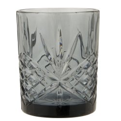 Drikkeglas m/mnster i 2 farver