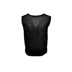 Black Colour - BCZELMA Strik top - sort 