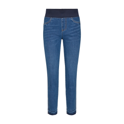 FREE/QUENT - SHANTAL Jeans medium bl m/r kant 