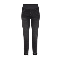 FREE/QUENT - SHANTAL Jeans sort m/r kant