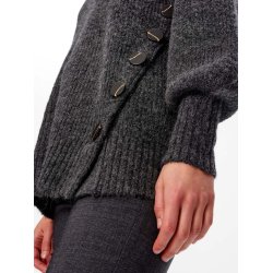 FREE/QUENT - FQSILA Strik Pullover  - mrkegr