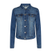 FREE/QUENT - FQROCK Cowboyjakke - medium blue denim