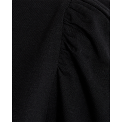 FREE/QUENT - FQFENJAL - T-shirt med Pufrmer - sort