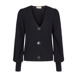 FREE/QUENT - RIBA Cardigan - sort 