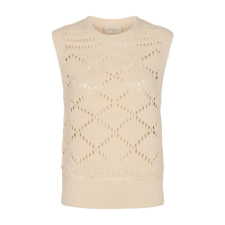 FREE/QUENT - FQLIBBI Strikvest - birch/offwhite