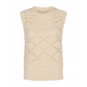 FREE/QUENT - FQLIBBI Strikvest - birch/offwhite