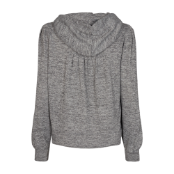 FREE/QUENT FQLIVANA Pullover Hoodie gr� melange