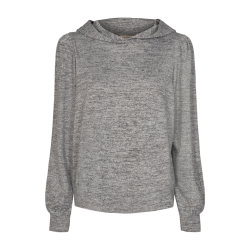 FREE/QUENT FQLIVANA Pullover Hoodie gr� melange