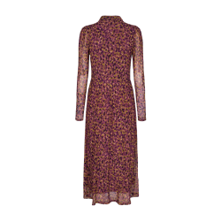 RYDER Kjole dark purple mix fra FREE/QUENT (125434)