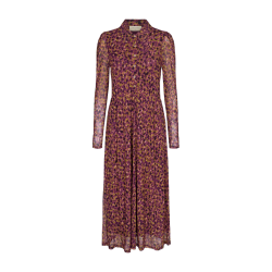 RYDER Kjole dark purple mix fra FREE/QUENT (125434)