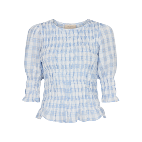 FREE/QUENT - ISABELLE Bluse - chambray blue mix 