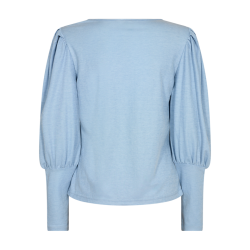 FREE/QUENT - FQFILAN Bluse - chambray blue med lange rmer