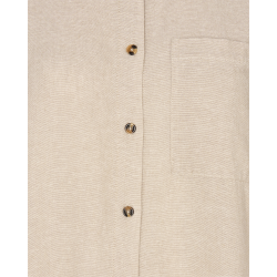 FREE/QUENT - FQLAVA - Hr Skjortekjole - beige