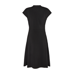 FREE/QUENT - FQYRSA Kjole med V-udskring - sort