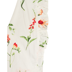 FREE/QUENT - MARILINE Kjole - hvid blomstret