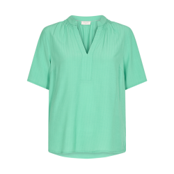 FREE/QUENT - RALDA bluse med korte rmer - grn 