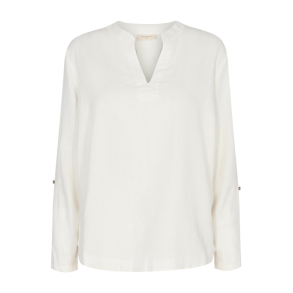 FREE/QUENT - Hrbluse LAVA - hvid