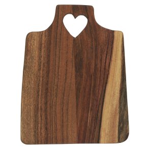 Ib Laursen - Skrebrt m/hjertehul - olieret akacietr