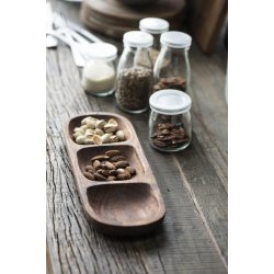 Ib Laursen - Tapasfad med 3 rum - olieret akacietr