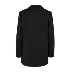 FREE/QUENT - FQKITTY Jakke/Blazer - sort m/leo for 