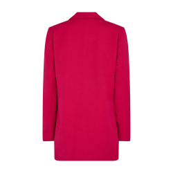 FREE/QUENT - FQKITTE Jakke/Blazer - cerise med stribet for