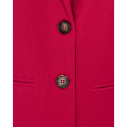 FREE/QUENT - FQKITTE Jakke/Blazer - cerise med stribet for