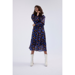 FREE/QUENT - FQPAULIN Kjole - sort med amparo bl