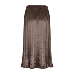 FQLOCA Nederdel plisseret walnut fra FREE/QUENT (200840)