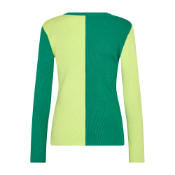 FREE/QUENT - FQKATIE - grn og limegrn kontrast