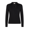 FREE/QUENT - FQBODIL Bluse - sort 