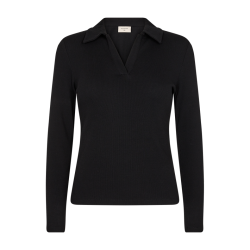 FREE/QUENT - FQBODIL Bluse - sort 