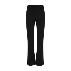 FREE/QUENT - FQHANNI buks - sort med slids midtp nederst foran