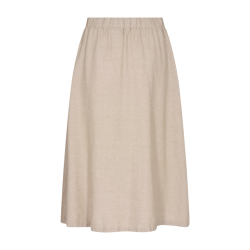 FREE/QUENT - Nederdel i hrblend FQLAVA - sand melange 