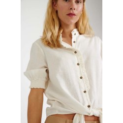 FREE/QUENT - FQLAVA Bluse i hrblend - offwhite 
