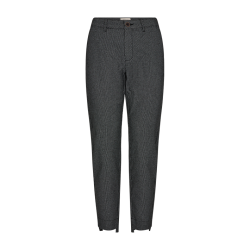 FREE/QUENT - FQREX Ankelbuks check/ternet sort og offwhite