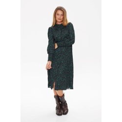 FREE/QUENT - FQTERESA Kjole - sort og grn blomstret