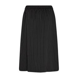 FREE/QUENT - FQLOVIN Nederdel nlestribet - sort/offwhite 