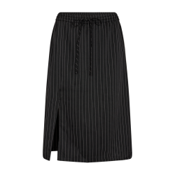 FREE/QUENT - FQLOVIN Nederdel nlestribet - sort/offwhite 