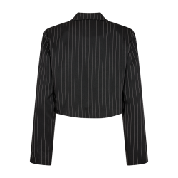 FREE/QUENT - FQLOVIN Jakke nlestribet - sort/offwhite