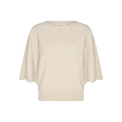 FREE/QUENT - FQCLAURA Strik Pullover - beige
