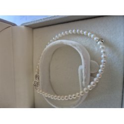 Tim&Simonsen - Gaby Perlereringe icnl. 2 armbnd - sterling slv med ferskvandsperler