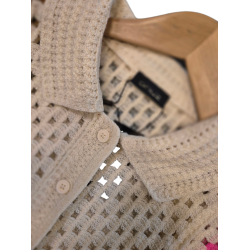 Qnuz - Rainbow Strik Polo - beige