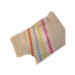 Qnuz - Rainbow Strik Polo - beige