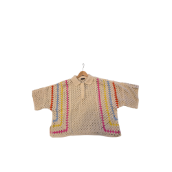 Qnuz - Rainbow Strik Polo - beige
