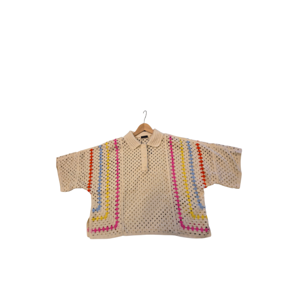 Qnuz - Rainbow Strik Polo - beige