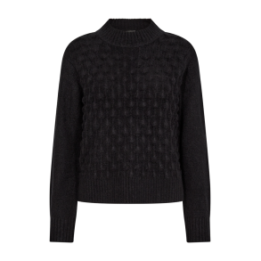 FREE/QUENT - FQTRAY Strik Pullover - sort