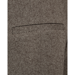 FREE/QUENT FQSILLEN - Buks med sildebensmnster - lysgr melange