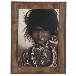 Billede m/pige fra Rajasthan UNIKA